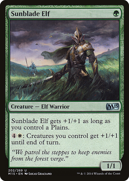 Sunblade Elf (M15-202)