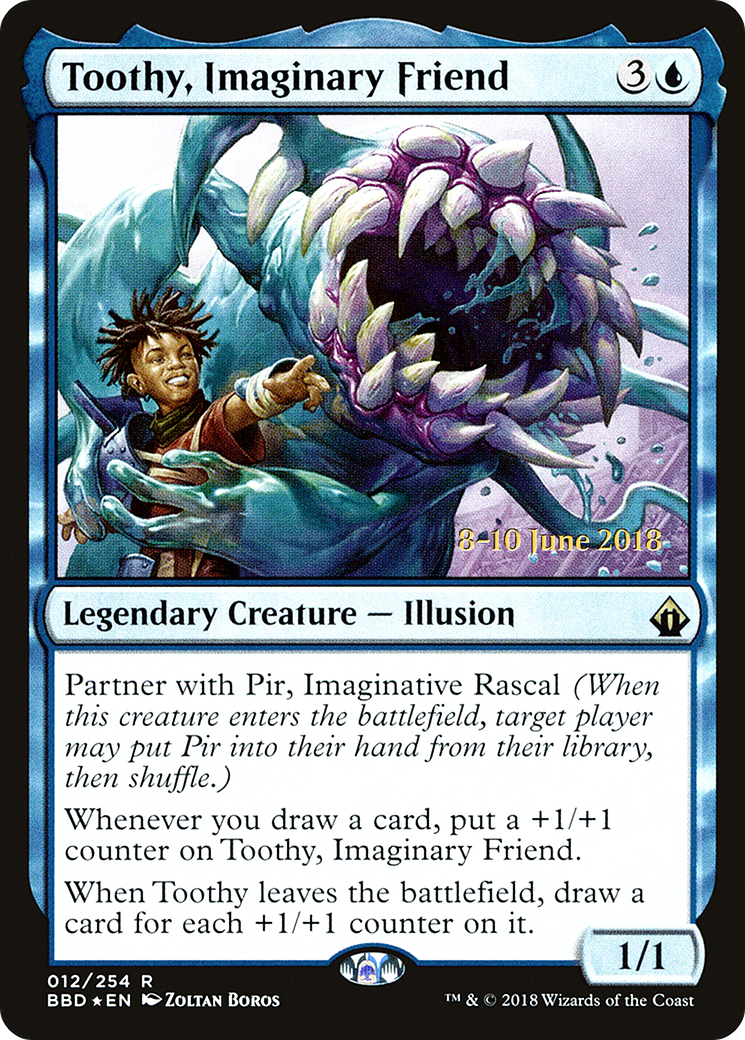 Toothy, Imaginary Friend (LARP-12S) (Foil)