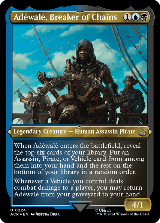 Adéwalé, Breaker of Chains (ACR-224) (Etched Foil)