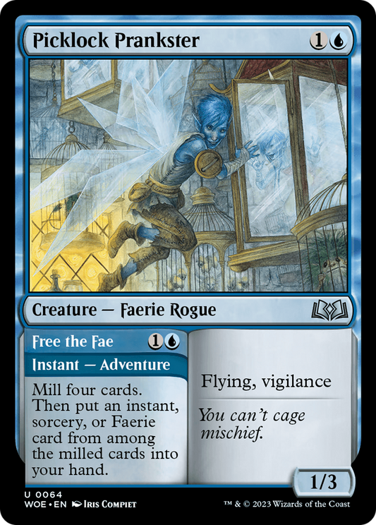 Picklock Prankster // Free the Fae (WOE-064) (Foil)