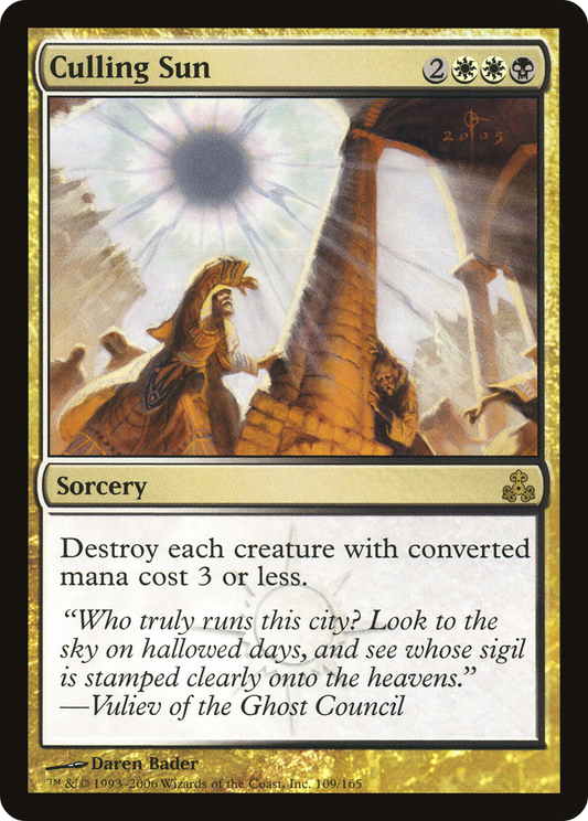 Culling Sun (GPT-109)