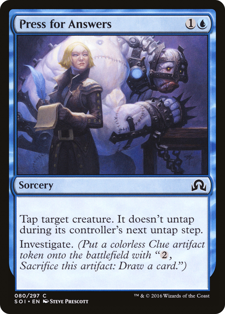 Press for Answers (SOI-080)