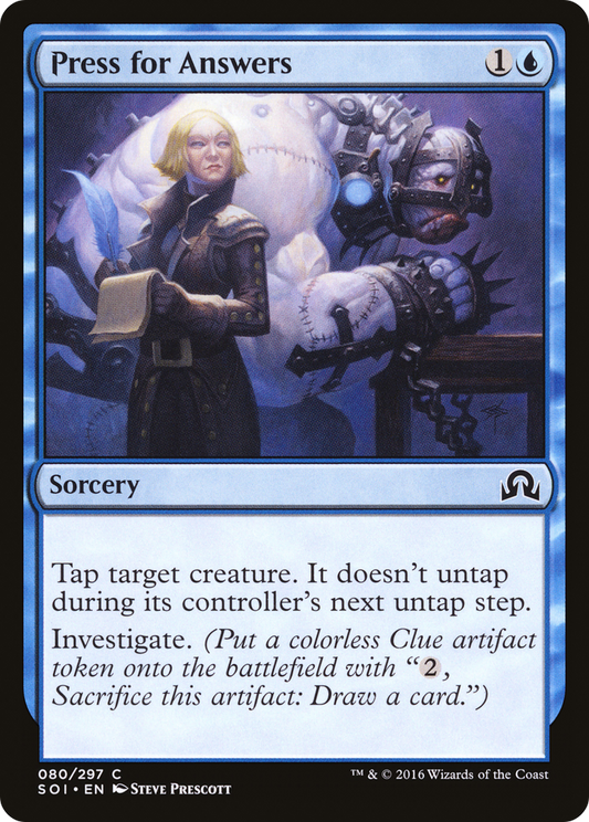 Press for Answers (SOI-080) (Foil)