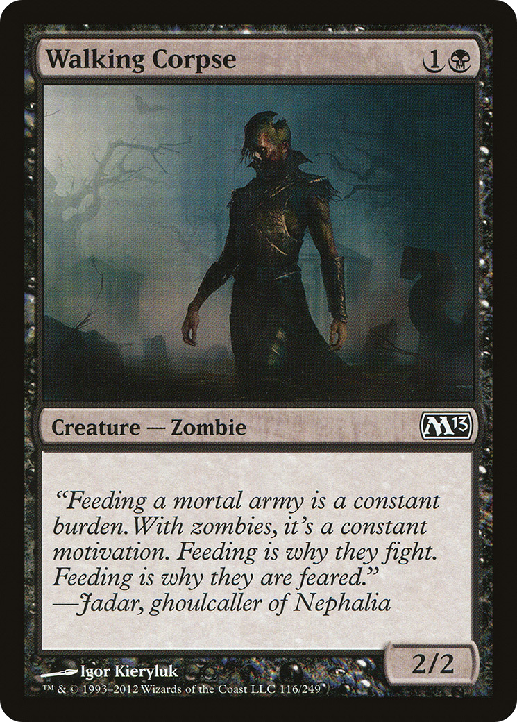 Walking Corpse (M13-116) (Foil)