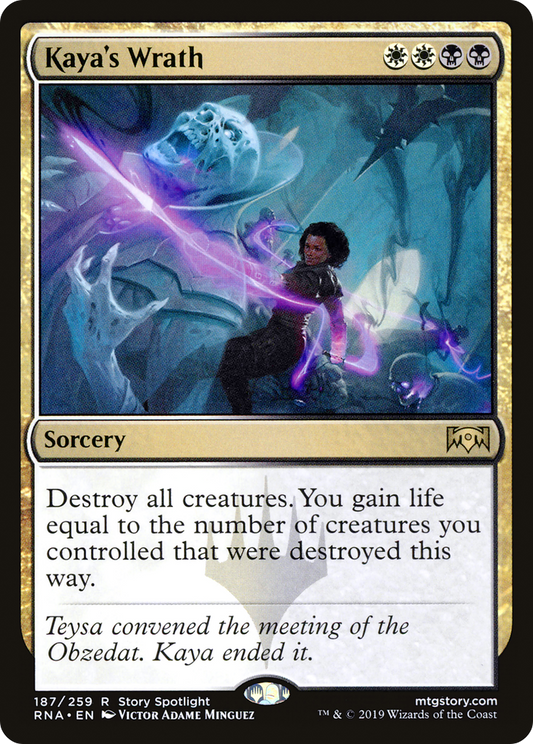 Kaya's Wrath (RNA-187) (Foil)