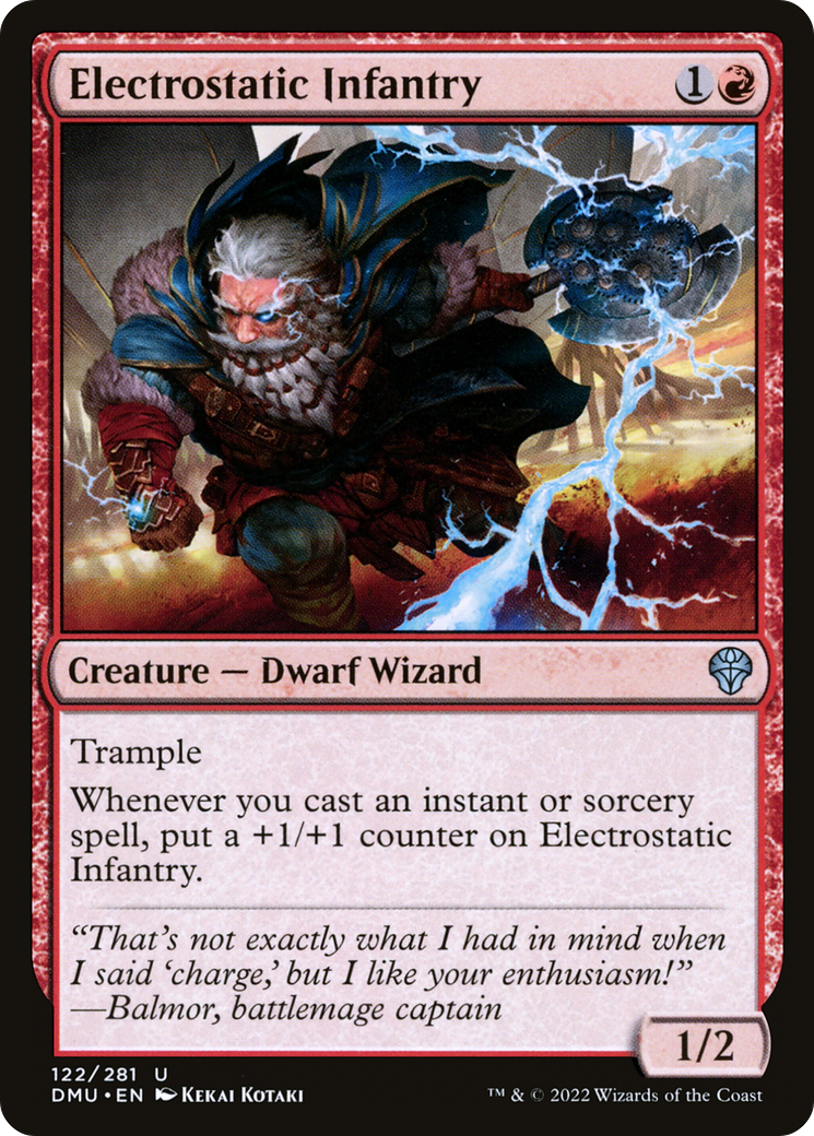 Electrostatic Infantry (DMU-122) (Foil)