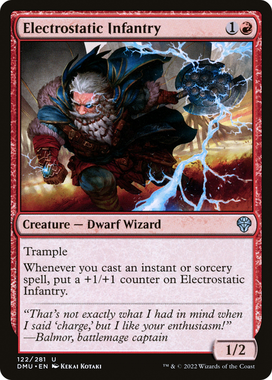 Electrostatic Infantry (DMU-122) (Foil)