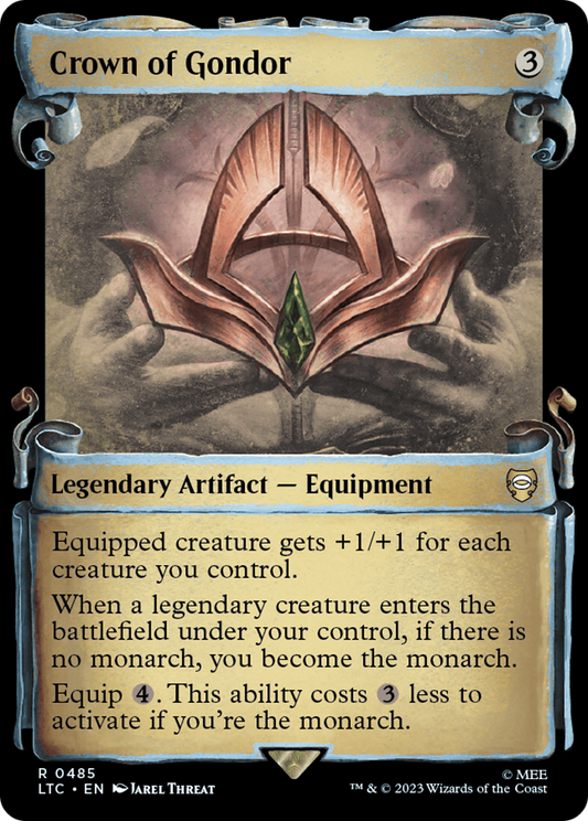 Crown of Gondor (LTC-485) (Showcase) (Scroll) (Foil)
