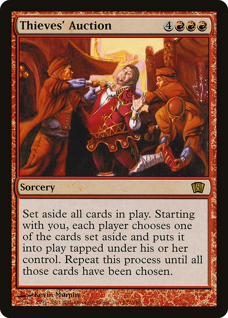 Thieves' Auction (8ED-227★) (Foil)