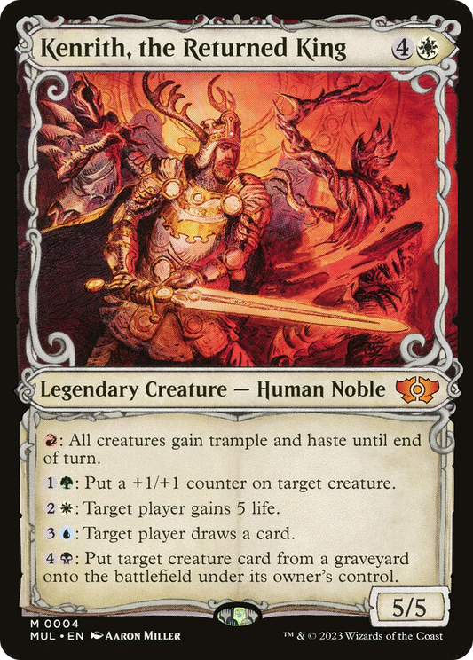Kenrith, the Returned King (MUL-004) (Showcase)