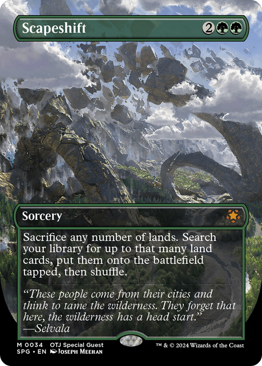 Scapeshift (SPG-034) (Borderless) (Foil)
