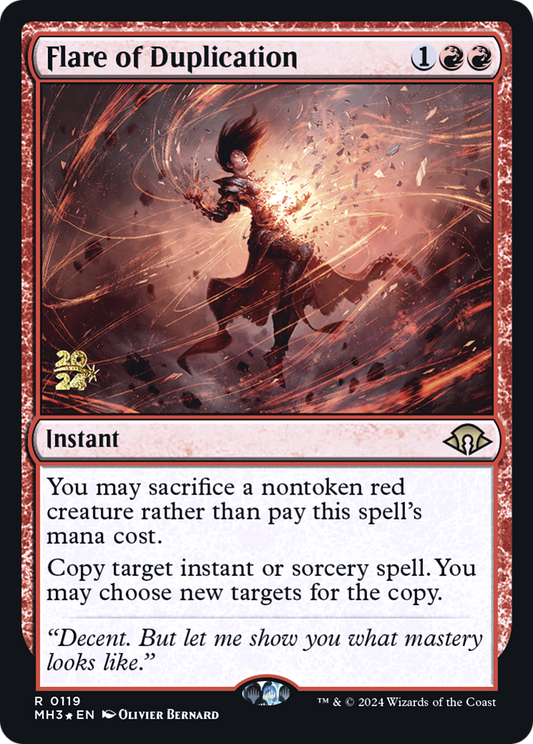 Flare of Duplication (PRE-119S) (Foil)