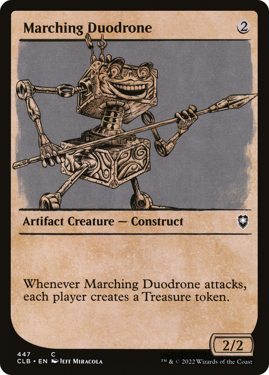Marching Duodrone (CLB-447) (Showcase) (Foil)