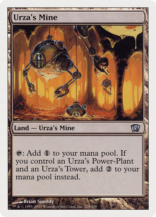 Urza's Mine (8ED-328★) (Foil)