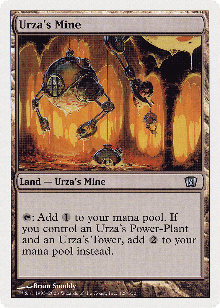 Urza's Mine (8ED-328) (Foil)