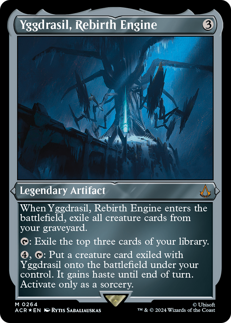 Yggdrasil, Rebirth Engine (ACR-264) (Etched Foil)