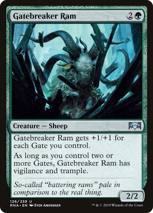 Gatebreaker Ram (RNA-126) (Foil)