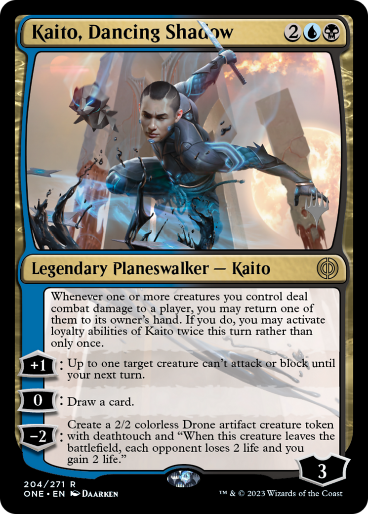Kaito, Dancing Shadow (PPONE-204P) (Foil)
