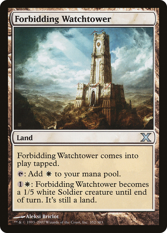 Forbidding Watchtower (10E-352)