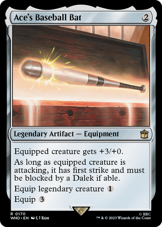 Ace's Baseball Bat (WHO-170) (Foil)