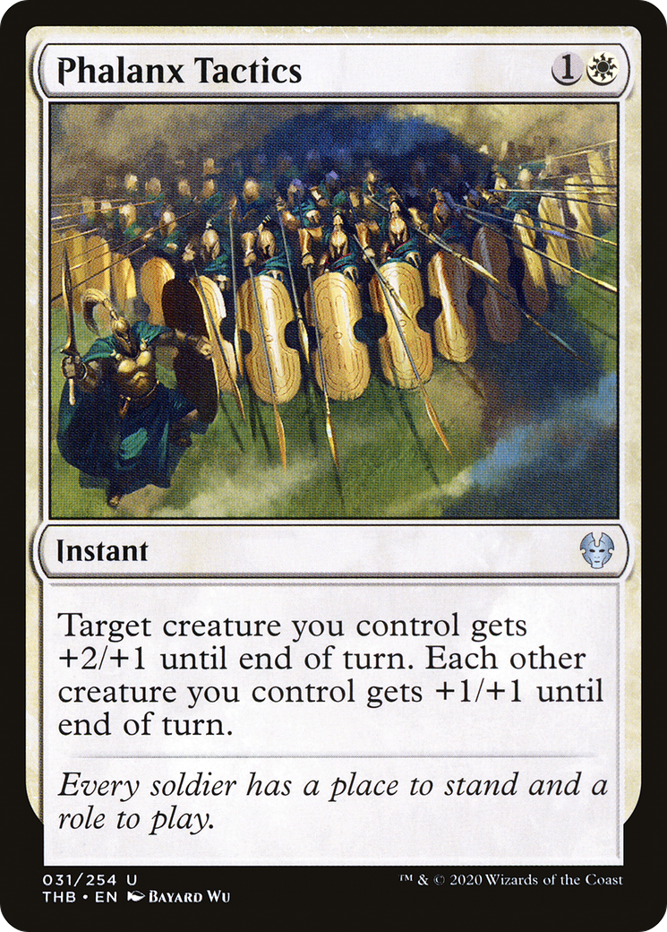 Phalanx Tactics (THB-031) (Foil)