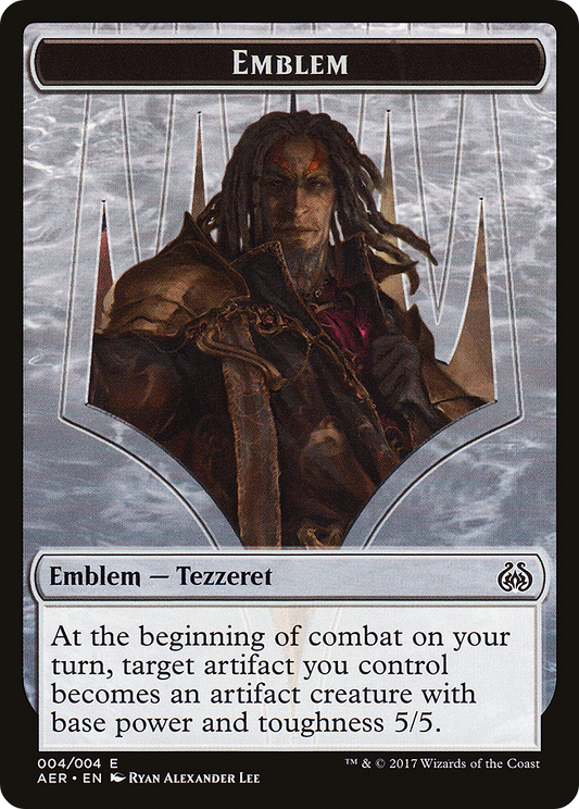 Tezzeret the Schemer Emblem (AER-004)