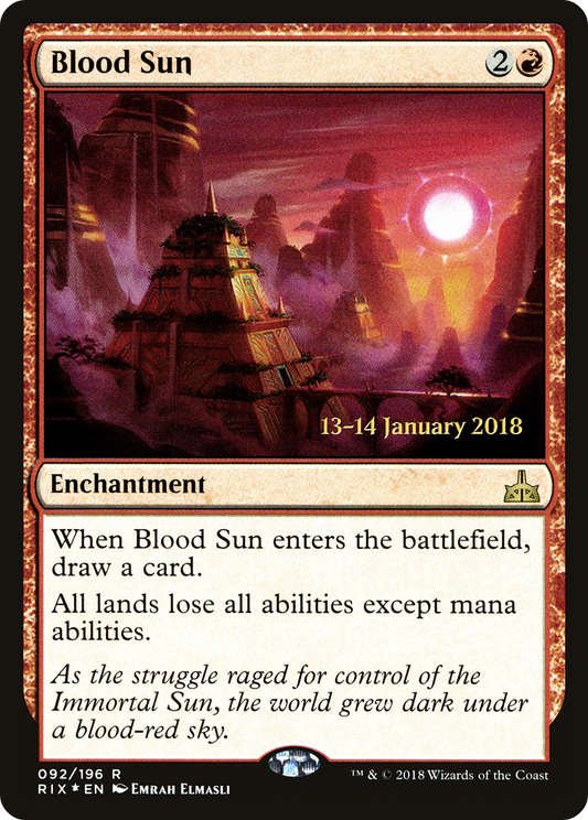 Blood Sun (PRE-92S) (Foil)