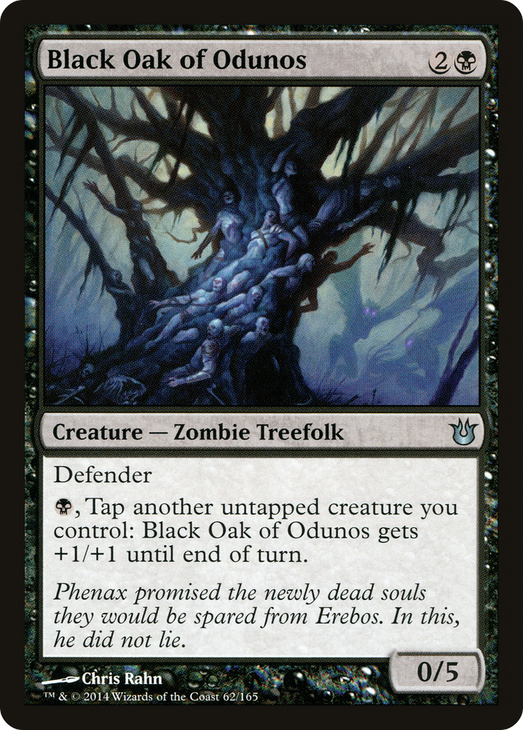 Black Oak of Odunos (BNG-062) (Foil)