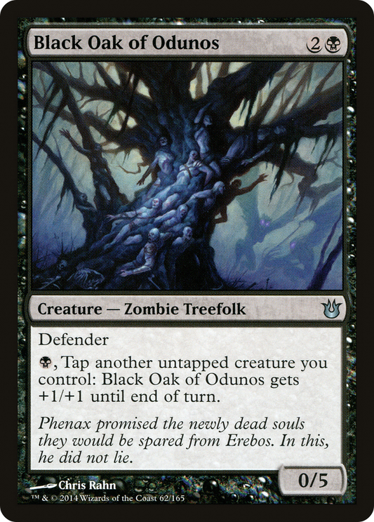 Black Oak of Odunos (BNG-062) (Foil)