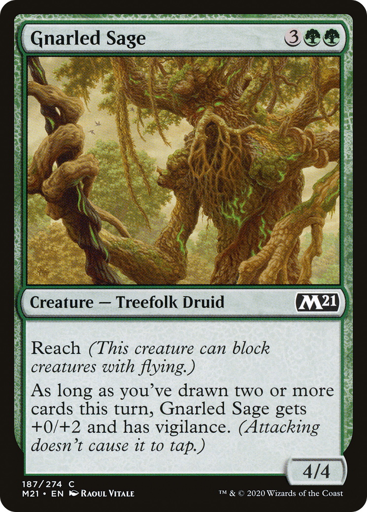 Gnarled Sage (M21-187)