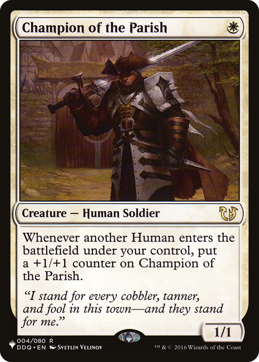 Champion of the Parish (PLST-DDQ-4)