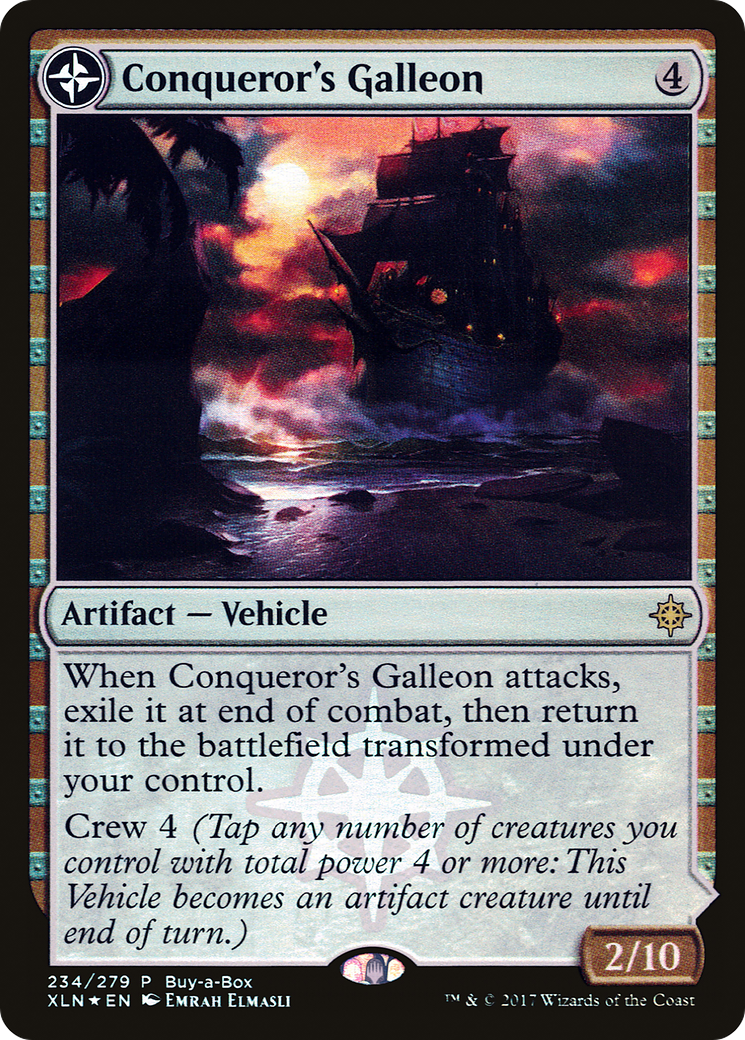 Conqueror's Galleon // Conqueror's Foothold (PXTC-234) (Foil)