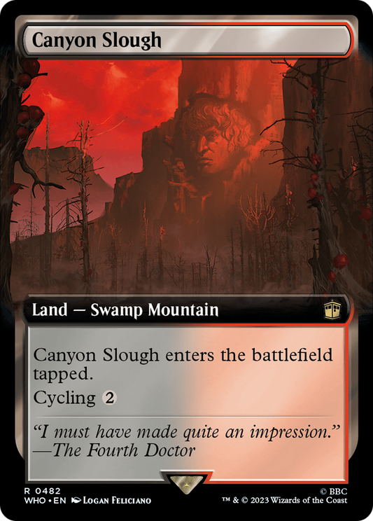 Canyon Slough (WHO-482) (Extended Art) (Foil)