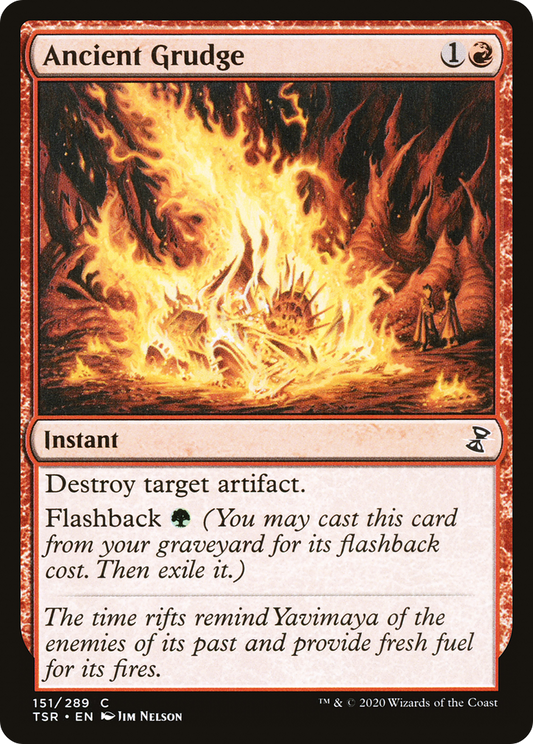 Ancient Grudge (TSR-151) (Foil)