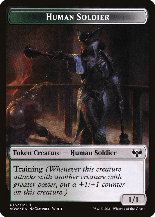 Human Soldier Token (TVOW-015)