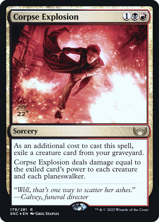Corpse Explosion (PRE-179S) (Foil)