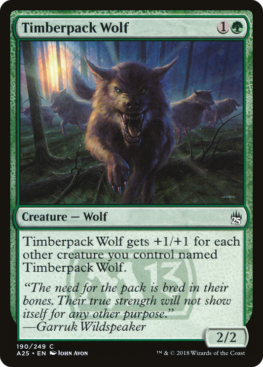 Timberpack Wolf (A25-190) (Foil)