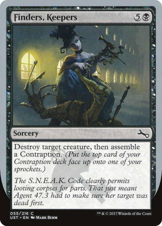 Finders, Keepers (UST-055) (Foil)