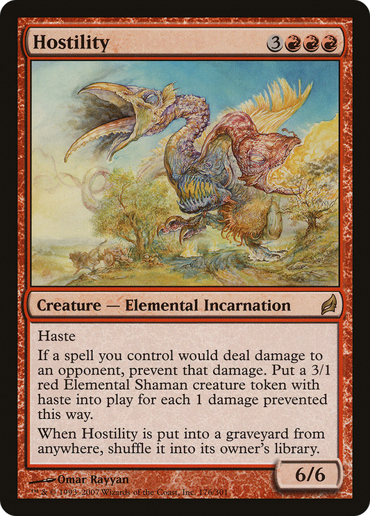 Hostility (LRW-176) (Foil)