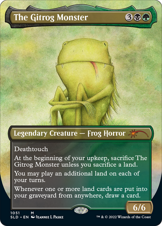 The Gitrog Monster (SLD-1051) (Borderless) (Foil)