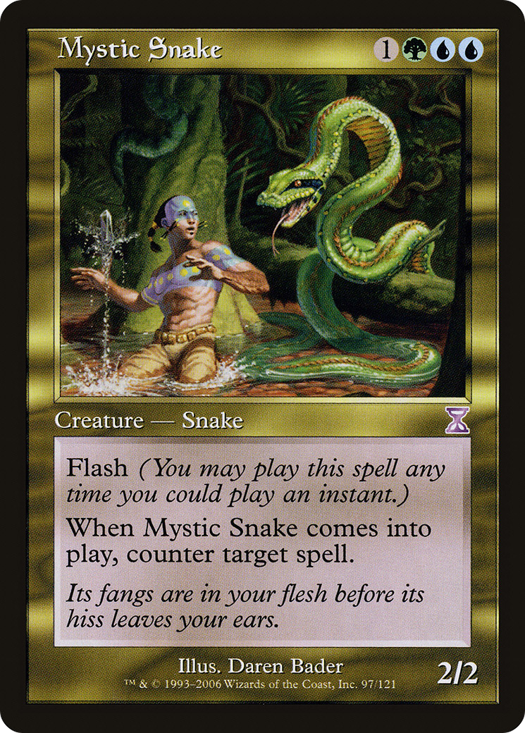 Mystic Snake (TSB-097) (Foil)
