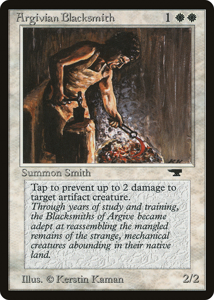 Argivian Blacksmith (ATQ-002)
