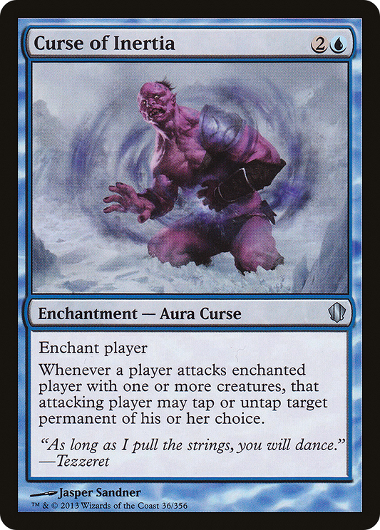 Curse of Inertia (C13-036)