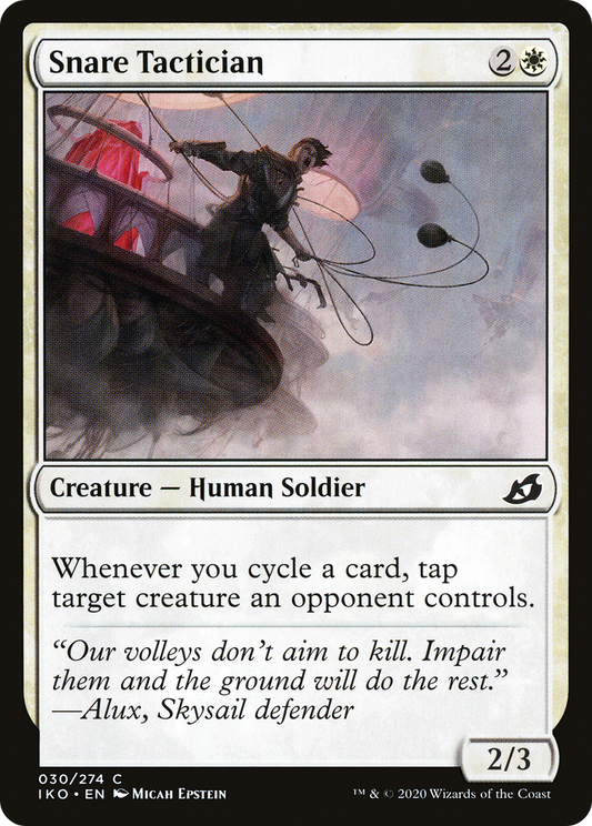 Snare Tactician (IKO-030) (Foil)