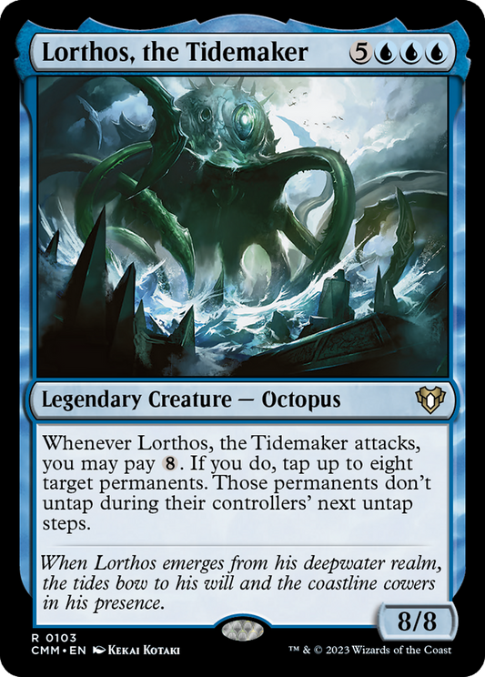 Lorthos, the Tidemaker (CMM-103) (Foil)