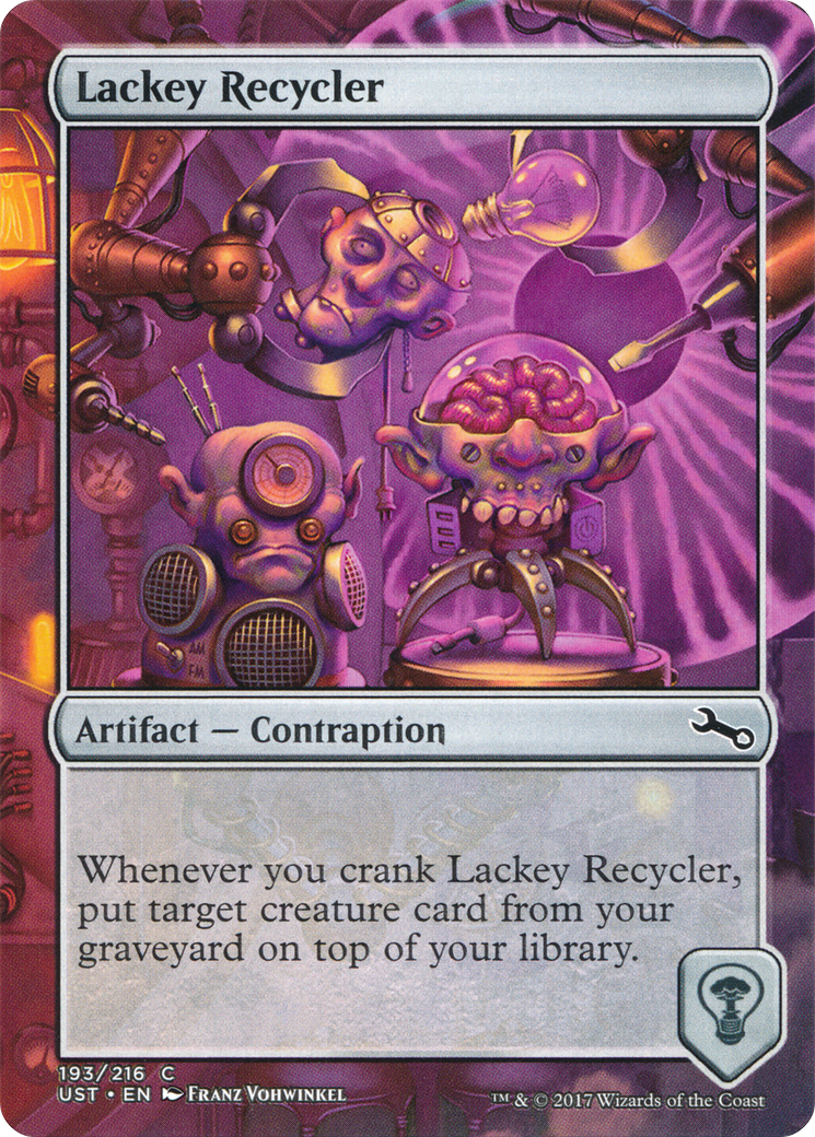 Lackey Recycler (UST-193) (Borderless) (Foil)