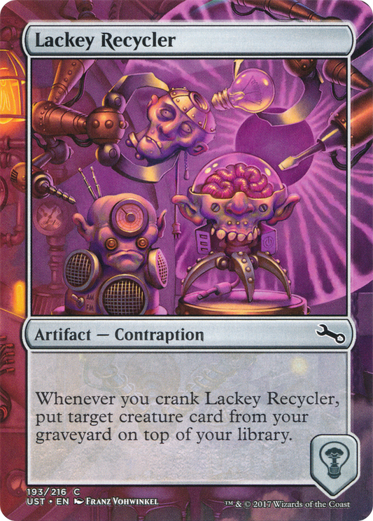 Lackey Recycler (UST-193) (Borderless) (Foil)