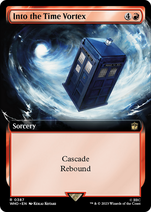 Into the Time Vortex (WHO-387) (Extended Art) (Foil)