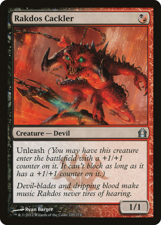 Rakdos Cackler (RTR-220)