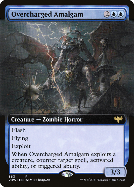 Overcharged Amalgam (VOW-363) (Extended Art) (Foil)